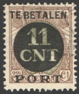 Nederland 1924 Postpakket-verrekenzegel 1A Gestempeld/used Tanding/Perforation 12 1/2 - Other & Unclassified