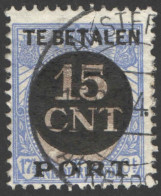 Nederland 1924 Postpakket-verrekenzegel 2A Gestempeld/used Tanding/Perforation 12 1/2 - Other & Unclassified