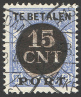 Nederland 1924 Postpakket-verrekenzegel 2A Gestempeld/used Tanding/Perforation 12 1/2 - Other & Unclassified