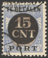 Nederland 1924 Postpakket-verrekenzegel 2B Gestempeld/used Tanding/Perforation 11 1/2 X 11 - Sonstige & Ohne Zuordnung