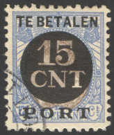 Nederland 1924 Postpakket-verrekenzegel 2C Gestempeld/used Tanding/Perforation 11 1/2 - Autres & Non Classés