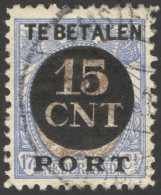 Nederland 1924 Postpakket-verrekenzegel 2C Gestempeld/used Tanding/Perforation 11 1/2 - Sonstige & Ohne Zuordnung