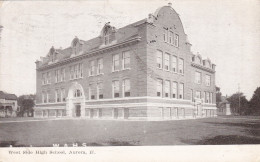 Illinois Aurora West Side High School 1909 - Aurora (Ilinois)