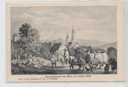0-4700 SANGERHAUSEN, Historische Ansicht Von1838 Nach L. Richter - Sangerhausen