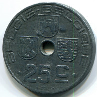 25 CENTIMES 1946 BELGIE-BELGIQUE BÉLGICA BELGIUM Moneda #BB376.E - 10 Cents & 25 Cents