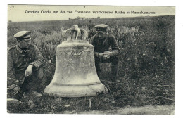 Mannekensvere  Middelkerke   Gerettete Glocke Aus Der Von Franzosen Zerschossenen Kirche FELDPOST EERSTE WERELDOORLOG - Middelkerke