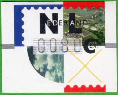 Niederlande Nederland ATM 2.1 / 0080 Postfrisch Frama Automatenmarken Etiquetas Automatici Distributeurs - Automatenmarken [ATM]