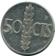 50 CENTIMOS 1966 SPAIN Coin #AR162.U - 50 Céntimos