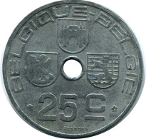 25 CENTIMES 1946 DUTCH Text BELGIEN BELGIUM Münze #BA419.D - 10 Cent & 25 Cent