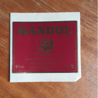 Etiquette Autocollante BANDOL 1992 La Renarde - Vin De Pays D'Oc