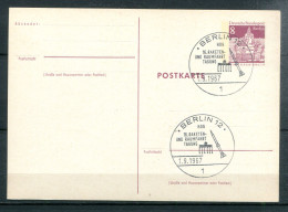 BERLIN - Ganzsache (Entier Postal) Michel P70 - 16. Raketen Und Raumfahrttagung - Cartoline - Usati