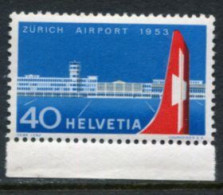 SWITZERLAND 1953 Zürich-Kloten Airport MNH / **. Michel 585 - Neufs
