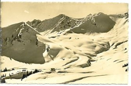 Postal Suiza. Champs De Neige á Planachaux Sur Champéry. 7-3ay225 - La Chaux