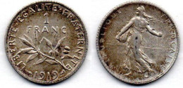 MA 22450 /  1 Franc 1919 SUP - 1 Franc