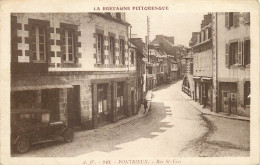 COTES D'ARMOR   PONTRIEUX  Rue Saint Yves - Pontrieux