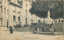 COTES D'ARMOR   PONTRIEUX   La Pompe - Pontrieux