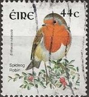 IRELAND 2002 New Currency Birds - 44c. - European Robin ('Robin') FU - Gebraucht