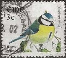 IRELAND 2002 New Currency Birds - 3c. - Blue Tit FU - Used Stamps