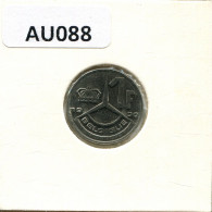1 FRANC 1990 FRENCH Text BÉLGICA BELGIUM Moneda #AU088.E - 10 Frank