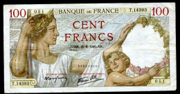 France, 100 Francs, SULLY, 1940, N° : T.14393-051, Pick#94, F.26.37 - 100 F 1939-1942 ''Sully''