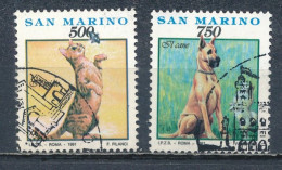 °°° SAN MARINO - Y&T N°1273/75 - 1991 °°° - Gebruikt