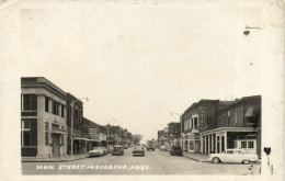 PC CPA US, KANSAS, NEODESHA, MAIN STREET, VINTAGE REAL PHOTO POSTCARD (b5511) - Andere & Zonder Classificatie