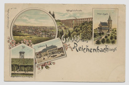 Reichenbach Im Voigtland  Carlshoehe, Goeltzschthalbruecke Ca.1898y.    G552 - Reichenbach I. Vogtl.
