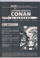 Comic Tebeo La Espada Salvaje De Conan El Barbaro 75 Comics Forum 1987 ** - Autres & Non Classés