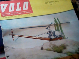 VOLO Rivista AEREI MENSILE AVIAZIONE MILITARE E CIVILE N°9 1961 JH10715 - Motori