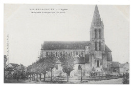 NESLES-LA-VALLÉE - L'Église. - Nesles-la-Vallée