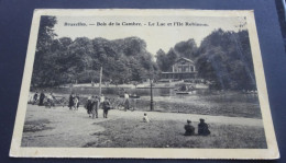 Bruxelles - Bois De La Cambre - Le Lac Et L'Ile Robinson - Editions U.P.B., Bruxelles - Forêts, Parcs, Jardins