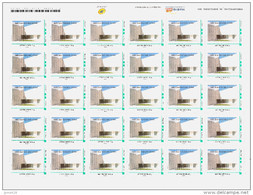 MONTIMBRAMOI ** Vertou  Planche De 30 Timbres Du  Bâtiment Culturel Cour Et Jardin  Autoadhésif Mon Timbre à  Moi - MTAM - Sonstige & Ohne Zuordnung