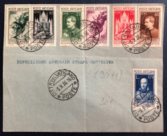 Vatican, Divers Sur Carte Postale 5.9.1936 - EXPO - (B1500) - Brieven En Documenten