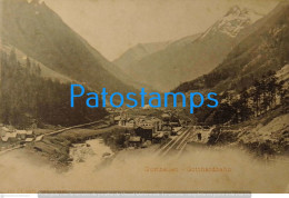 204513 SWITZERLAND GURTNELLEN GOTTHARDBAHN STATION TRAIN BREAK POSTAL POSTCARD - Gurtnellen