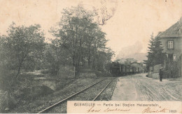 Gebweiler , Guebwiller * Partie Bei Station Heissenstein * Train Machine Ligne Chemin De Fer Haut Rhin * Gare Bahnhof - Guebwiller
