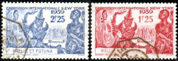 Détail De La Série Exposition Internationale De New York Obl. Wallis Et Futuna N° 70 Et 71 - 1939 Exposition Internationale De New-York