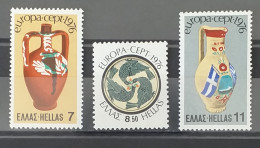 1976 - Greece - MNH - Crafts - 3 Stamps - Neufs