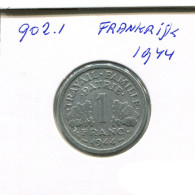 1 FRANC 1944 FRANCIA FRANCE Moneda #AN281.E - 1 Franc