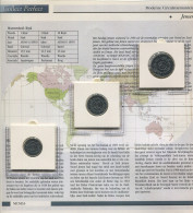 YEMEN 1993-1995 Coin SET 1. 5. 10 RIAL UNC #SET1153.5.U - Yemen