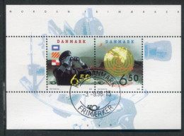 DENMARK 1998 Nordic Countries: Sea Travel. Block Used  Michel Block 9 - Usado