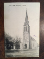 Cpa, écrite En 1915, 24 Dordogne, Eymet L'Eglise, éd Louis Garde - Eymet