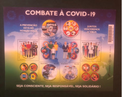 Brazil 2020 - Combat Corona Virus (COVID19) Campaign. - Unused Stamps
