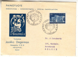 Finlande - Carte Postale De 1956 - Oblit Vaasa - - Covers & Documents