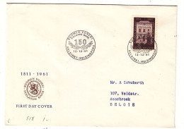 Finlande - Lettre De 1961 - Oblit Helsinki - Banque - - Lettres & Documents