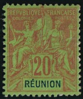 Réunion N°38 - Neuf Sans Gomme - TB - Unused Stamps