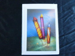 Postogram 104 / 96 - Vuurwerk - A. Jones, Tony Stone - Fireworks - Postogram