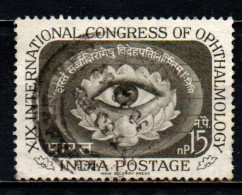 INDIA - 1962 - 16th Intl. Cong. Of Ophthalmology, NewDelhi - USATO - Oblitérés