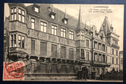 Luxembourg Divers Sur CPA TAD Luxembourg-Gare 25.2.1909 - (N597) - 1895 Adolphe Right-hand Side