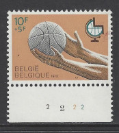 Belgique - 1973 - COB 1666 ** (MNH) - Planche 2 - 1971-1980