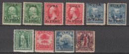 OCCUPATION AMERICAINE - 1899/1902 - PETIT LOT ** MNH (QUELQUES * MLH) - COTE YVERT = 70++ EUR - Unused Stamps